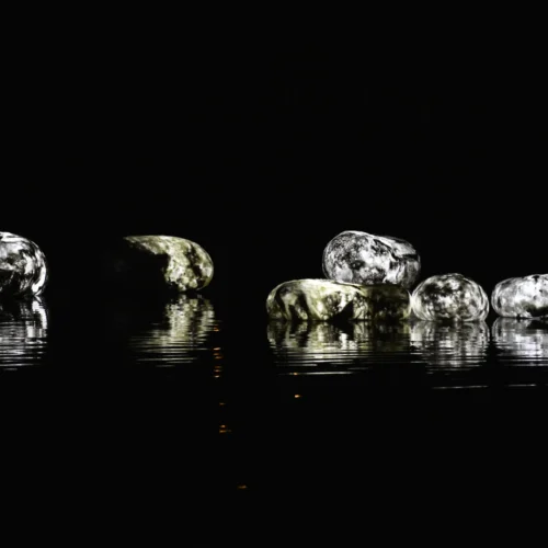 木子一十一工作室於2024年受邀參加竹北燈節，作品夜間效果